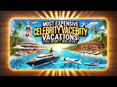 The Most Expensive Celebrity Vacations You Won't Believe!