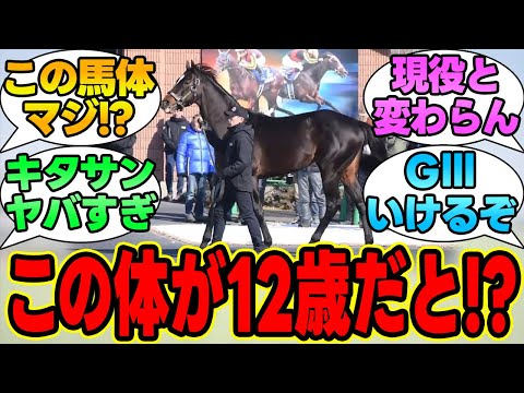 『キタサンブラック12歳、仕上がりが半端ないｗｗｗ』に対する競馬民の反応集