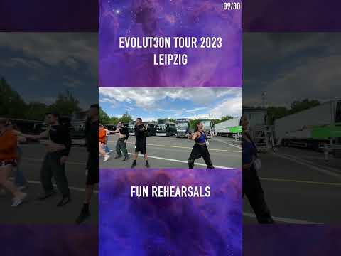 DJ BoBo - EVOLUT30N TOUR 2023 - LEIPZIG - FUN REHEARSALS  09/30 #shorts