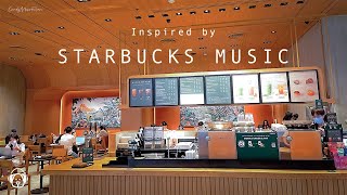 Best Relaxing Starbucks Coffee Shop Playlist - Cafe Music, Jazz BGM, 2024 Starbucks Music to Study