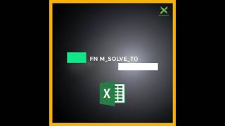 Real and imaginary matrix solver in Excel - Solve for t | xl8ml.com