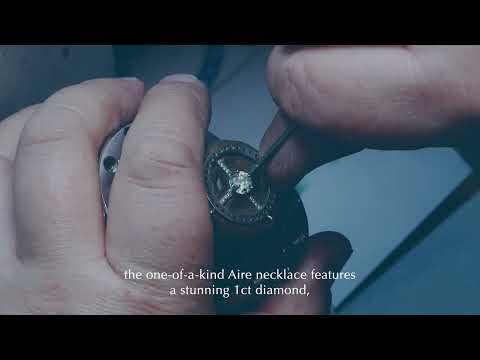 Bespoke Aire Diamond Necklace for Life Flight | The Village Goldsmith