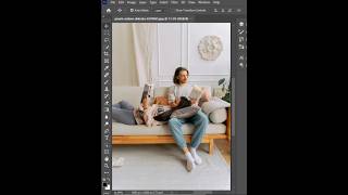 Create Realistic Window Sunlight Shadow In Photoshop #shorts #photoshop #speedart