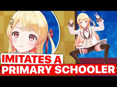 Kanade Imitates A Primary Schooler (Miko, Korone, Suisei, Subaru, Hajime, Raden) [Eng Subs]