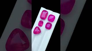 Natural Faceted neon pink tourmaline lot from Afghanistan 🇦🇫 Weight: 27.29 carats