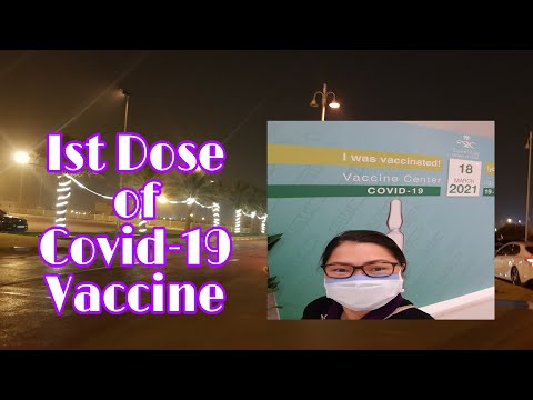 My 1st Dose of Covid-19 Vaccine Experience "pfizer"