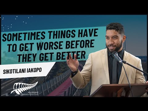 "Abraham - Sometimes things have to get worse before they get better." - Sikotilani Iakopo