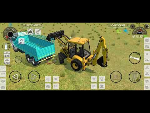 Indian vehicles simulator 3d jcb truck 🚒 #truck #games #gameplay #jcb