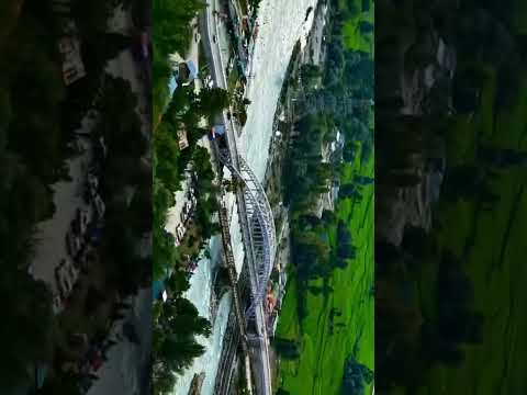 Wayil Bridge In Ganderbal Kashmir #nature #mountain #beautifulbridge