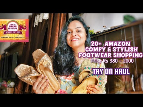 Amazon footwear haul  || partywear/office/College Rs 399 #footwearhaul