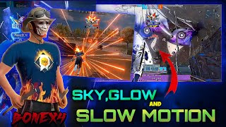 💥HOW TO MAKE CHARASTER GLOW EFFECT, SKY CHANGE AND SMOOTH SLOW MOTION FREE FIRE VIDEO EDITING 😱