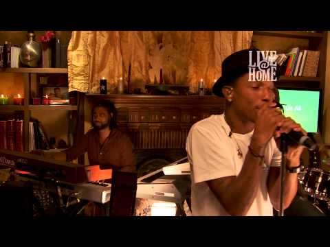 N*E*R*D - Pharrell Wiliams - Live@Home - Part 1 - God Bless Us All, The Man