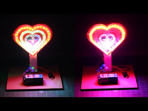 DIY Heartin LED Light Decoration Ideas