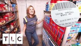 COUPON QUEEN Has Collected Over $100K Worth Of Shopping From Couponing | Extreme Couponing