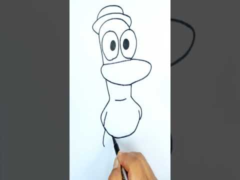 Dibujos de Pato POCOYO para colorear y personalizar