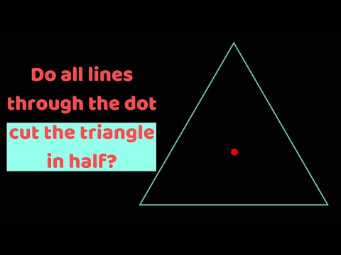 No you guys, most shapes do not have a center of mass with this property (but some do)