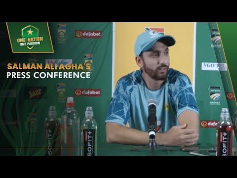 Salman Ali Agha's Press Conference | Pakistan vs South Africa 2nd Test Day 1 | PCB | MA2A