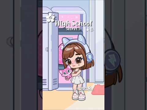 secret 3 at high school | dopples world #fypviral #fypage #toca