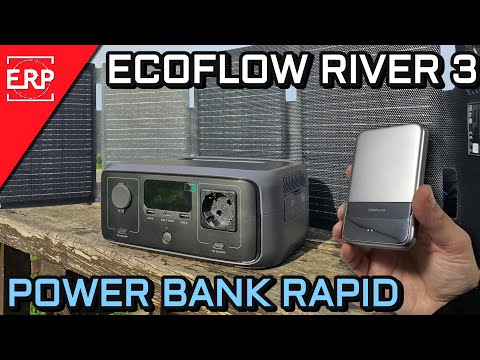 Nueva ECOFLOW RIVER 3 y RAPID, la Estación de Energía y POWER BANK más pequeñas de la marca.