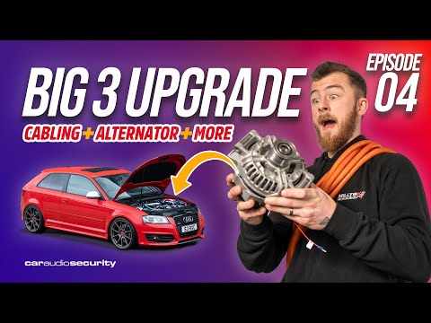 Project Audi S3 BIG 3 Upgrade, Alternator, Milltek Exhaust + Pipercross Intake |Car Audio & Security