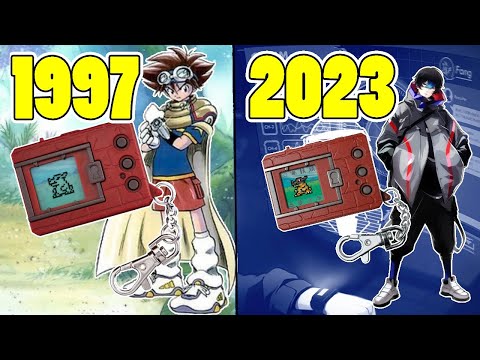 A Complete History of Digimon Virtual Pets