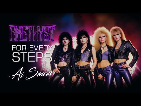 Ai Swara | Amethyst - For Every Steps #glamrock #ai #rock