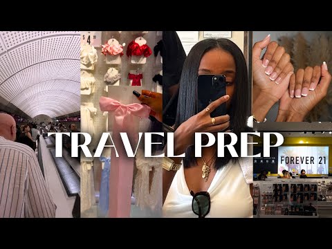 TRAVEL PREP VLOG: WE’RE GOING TO LONDON!! HAIR, NAILS, ERRANDS + MORE