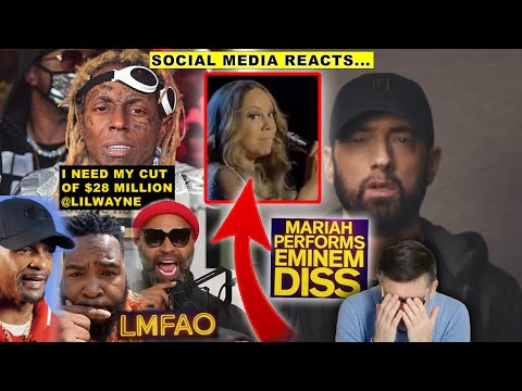 👀 Mariah Carey Performs Eminem DISS: Fans React 😂, Wayne CALLED OUT, Joe Budden & Dr Umar ROASTED 😂