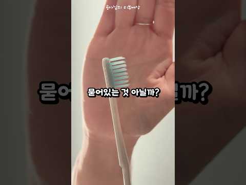 이게 어떻게 되는거지...?! 특이점이 온 칫솔ㄷㄷ