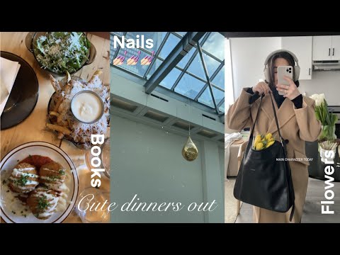 VLOG 48: Getting my nails done, books, dinners out.