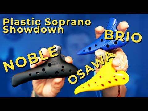 Plastic Soprano Ocarina Showdown (Brio vs Osawa vs Noble)