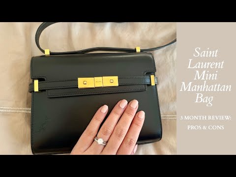 SAINT LAURENT MINI MANHATTAN BAG REVIEW | PROS & CONS!