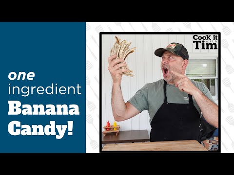 One Ingredient Banana Candy | Super Simple Recipe