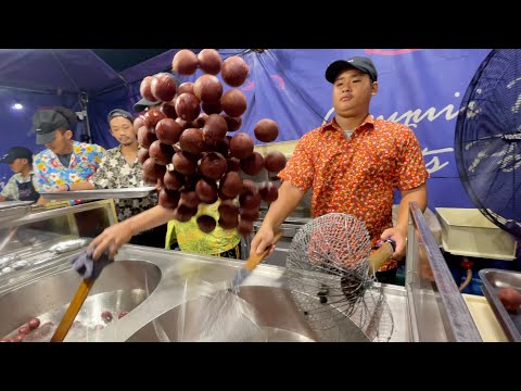 Famous Sweet Potato Balls of Bangkok | Street Food