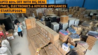 Upto 80% Off FMCG Electronics Items Big Small Appliances Refrigerator Geyzar Suitcase Startup2025