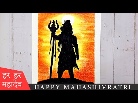 Color Drawing of Lord Shivaji | Very Easy for Kids