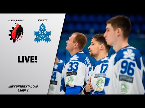 🏒LIVE! 🇸🇮🇺🇦 АКРОНІ - СОКІЛ | IIHF Continental Cup | 19.10.2024