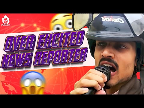 Comedy Hunt- #1 Over-Excited News Reporter