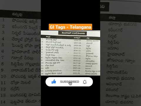 GI tags of telangaana# shorts#shortsvideos#viral#trendingshorts#exams#appsc#tspsc#youtubeshorts