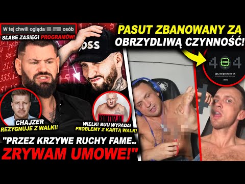 FAME MMA W OGROMNYCH TARAPATACH!? (CHAJZER, BOXDEL, MARCOŃ, PASUT, SZOK, ISHOWSPEED, PRIME, FERRARI)