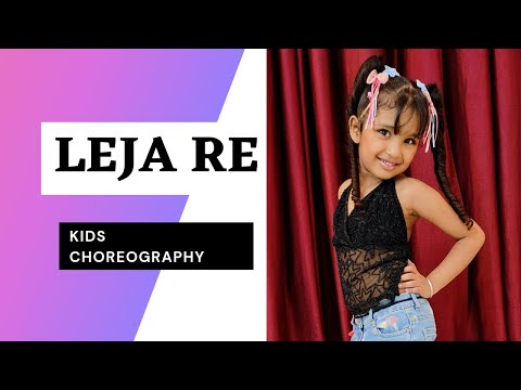 Leja Re| Kids Choreography | Dhvani Bhanushali | Dance cover