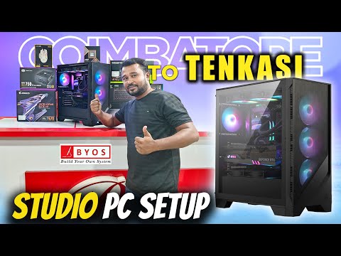 Tenkasi to Coimbatore | Studio Useage pc build #amdryzen #RTX3060 #byos #aorusgaming #coimbatore