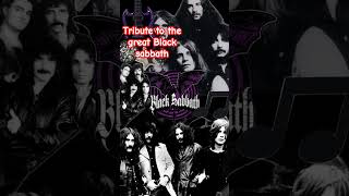 Tribute to the great Black sabbath! #classicrock #blacksabbathrp #70smusic