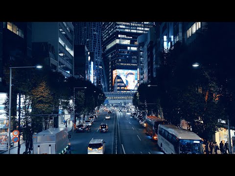 ASMR Traffic Sounds White Noise Tokyo Shibuya