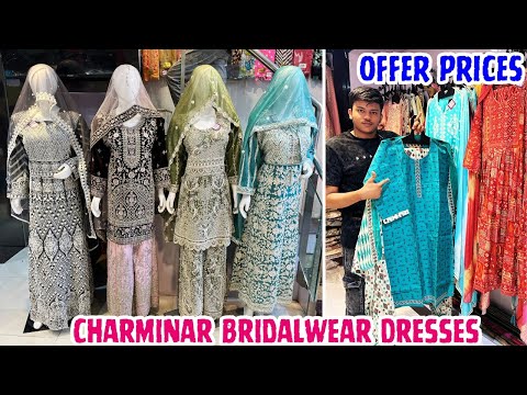 Pakistani Suits ₹ 299 Bridal Dresses Long Frocks Garara Gowns 1+1 OFFER Hyderabad Wedding