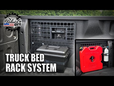 Bedside Molle Rack Panels For Your Truck / BuiltRight Industries