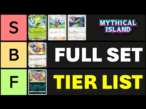 I Ranked Every Mythical Island Card on a Tier List