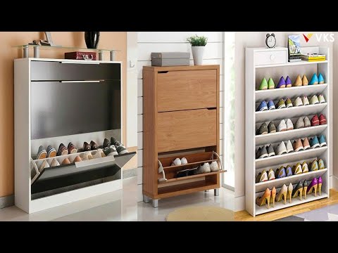 Latest Shoe Rack Cabinet Design | Wooden Shoe Rack With Bench Seat | Entryway Shoe Rack Organisation