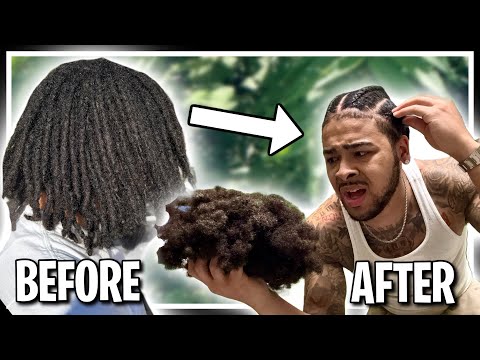 I COMBED OUT ALL 127 OF MY DREADLOCKS 🤯 | HOW TO COMB OUT YOUR LOCS 🪮 | ENDING MY FIRST LOC JOURNEY😪