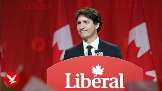 Justin Trudeau makes emotional goodbye as new leader of Canada's Liberal Party is announced